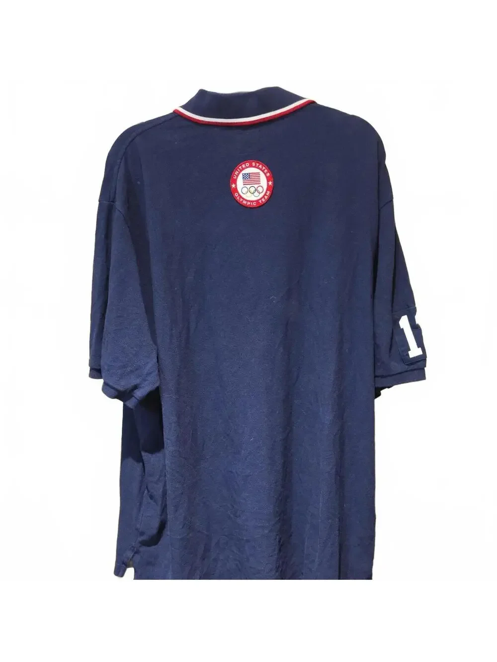Polo Ralph Lauren USA Olympic Team 2012 Polo Shirt Mens 2XLT Tall Navy Cotton